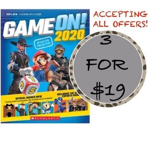 3/$19 Game On 2020 Scholastic's annual gaming guide